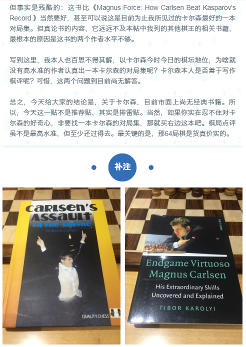 我的国际象棋私人书单-薛伟庆